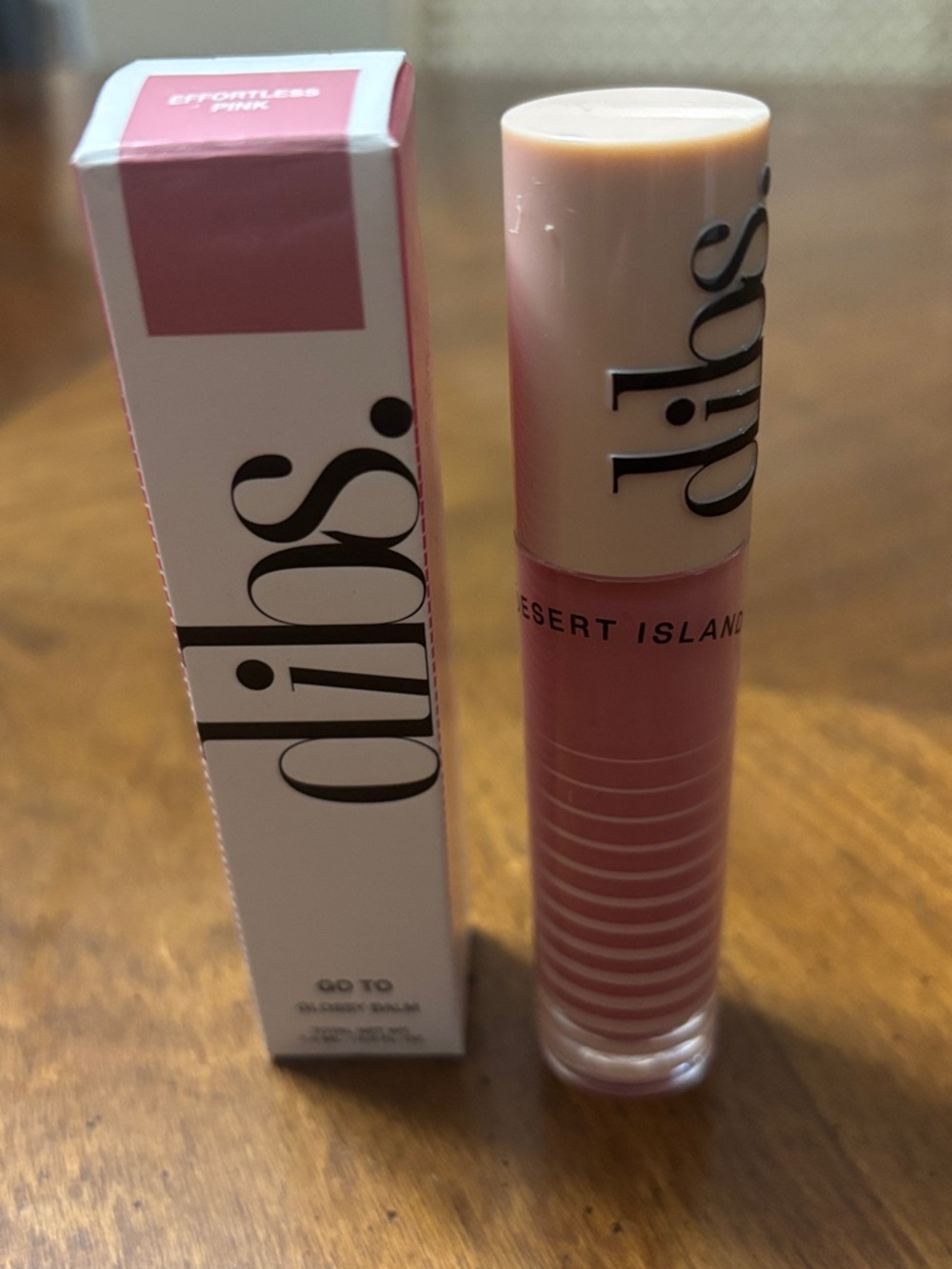 Dibs Go to Glossy Balm in Effortless Pink